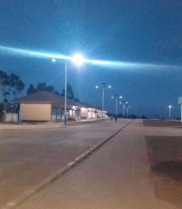 沙湾区非洲科特迪瓦太阳能路灯工程